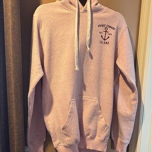 Prince Edward Island Pink Knit Hoodie from Island Coastal